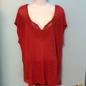 Cable and Gauge Lightweight Sleeveless Top XL